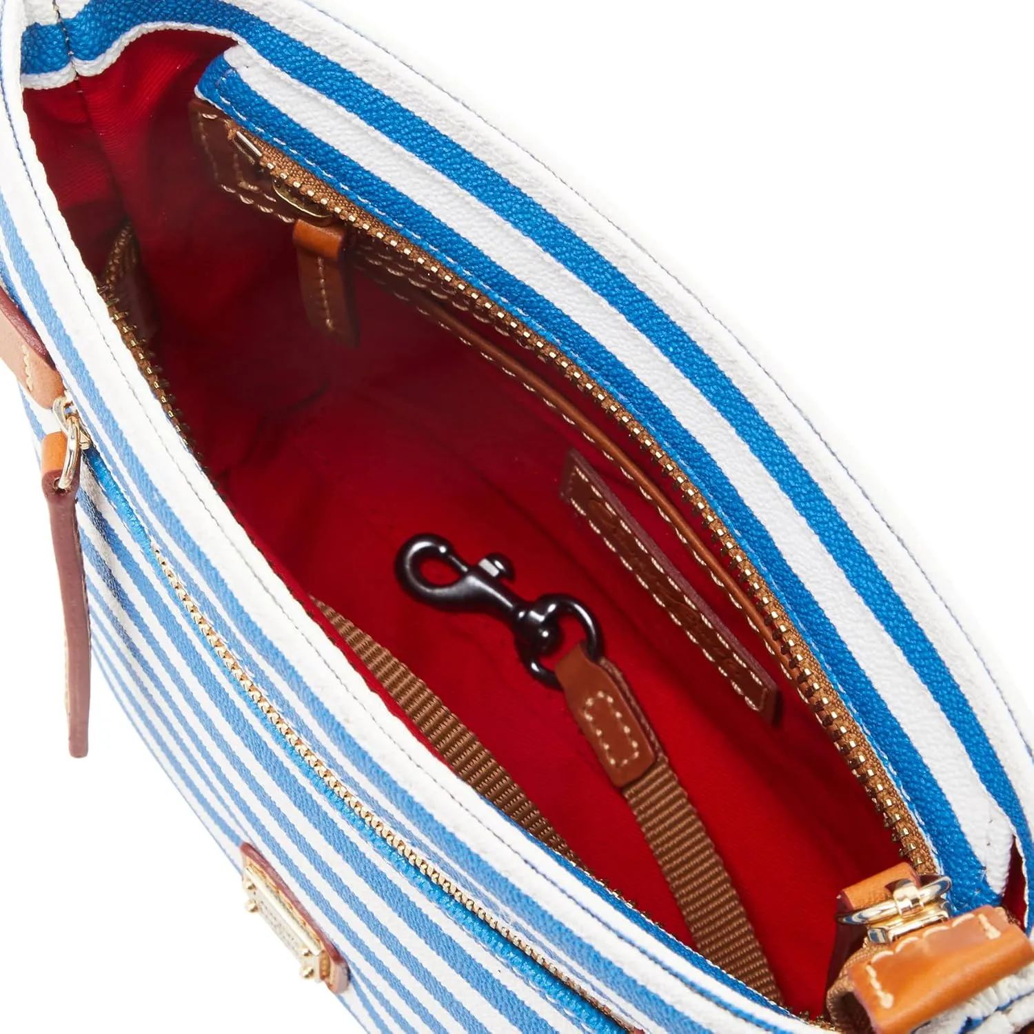 Dooney & Bourke Handbag, Sullivan Coated Cotton Small Zip Crossbody