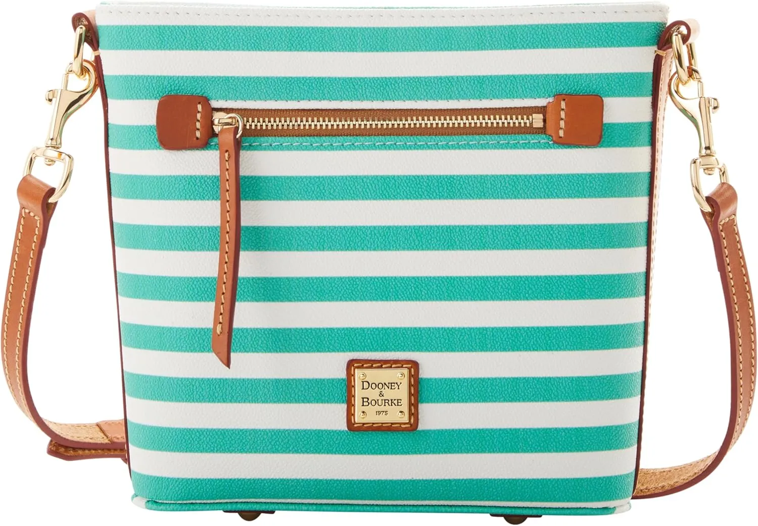 Dooney & Bourke Handbag, Sullivan Coated Cotton Small Zip Crossbody