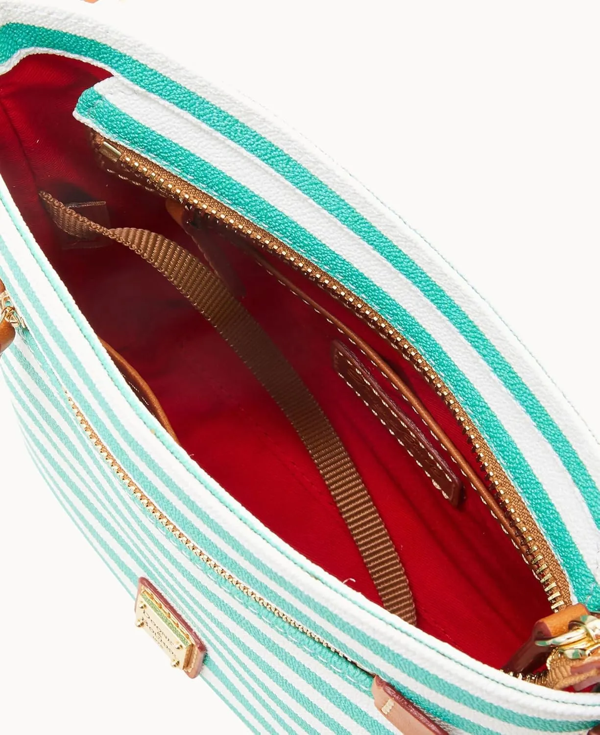 Dooney & Bourke Handbag, Sullivan Coated Cotton Small Zip Crossbody