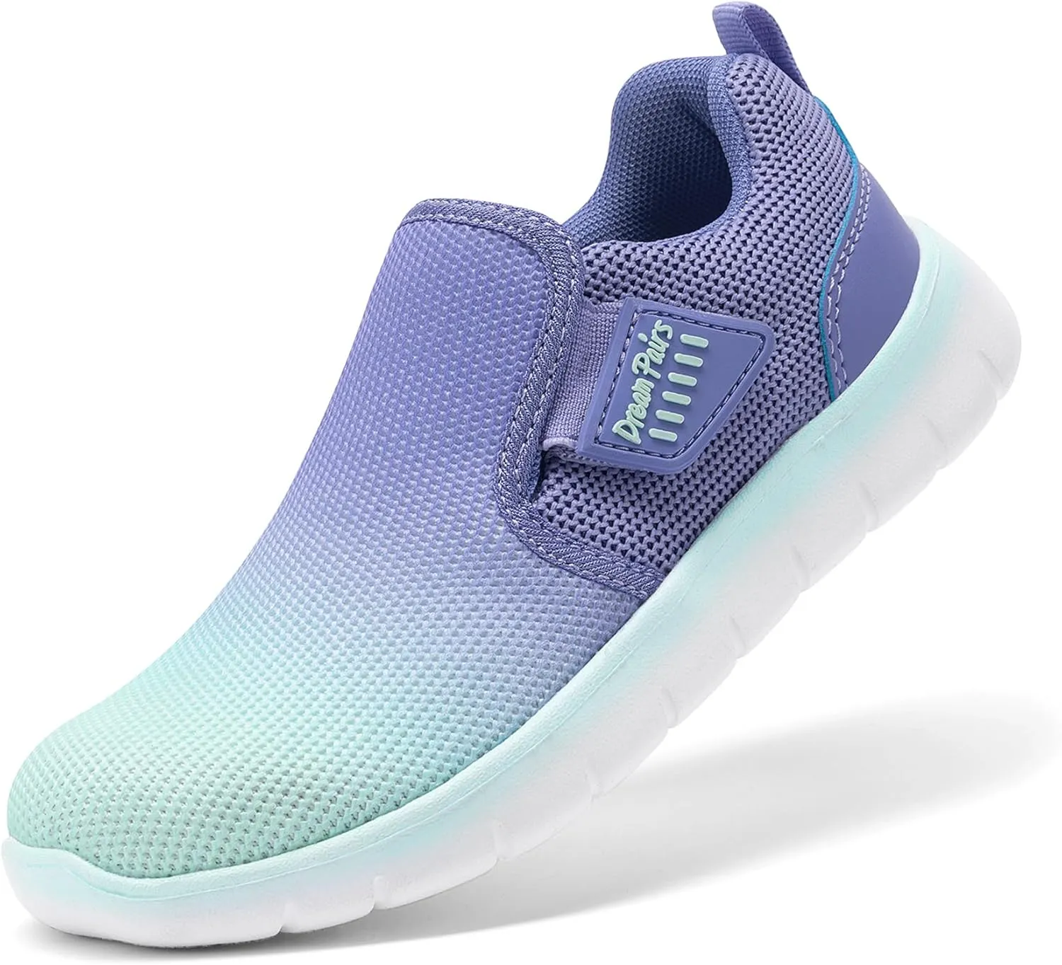 DREAM PAIRS Boys Girls Shoes Kids Slip on Tennis EZ-Ons MightyMovers Running Athletic Barefoot Zero Drop Sports Sneakers
