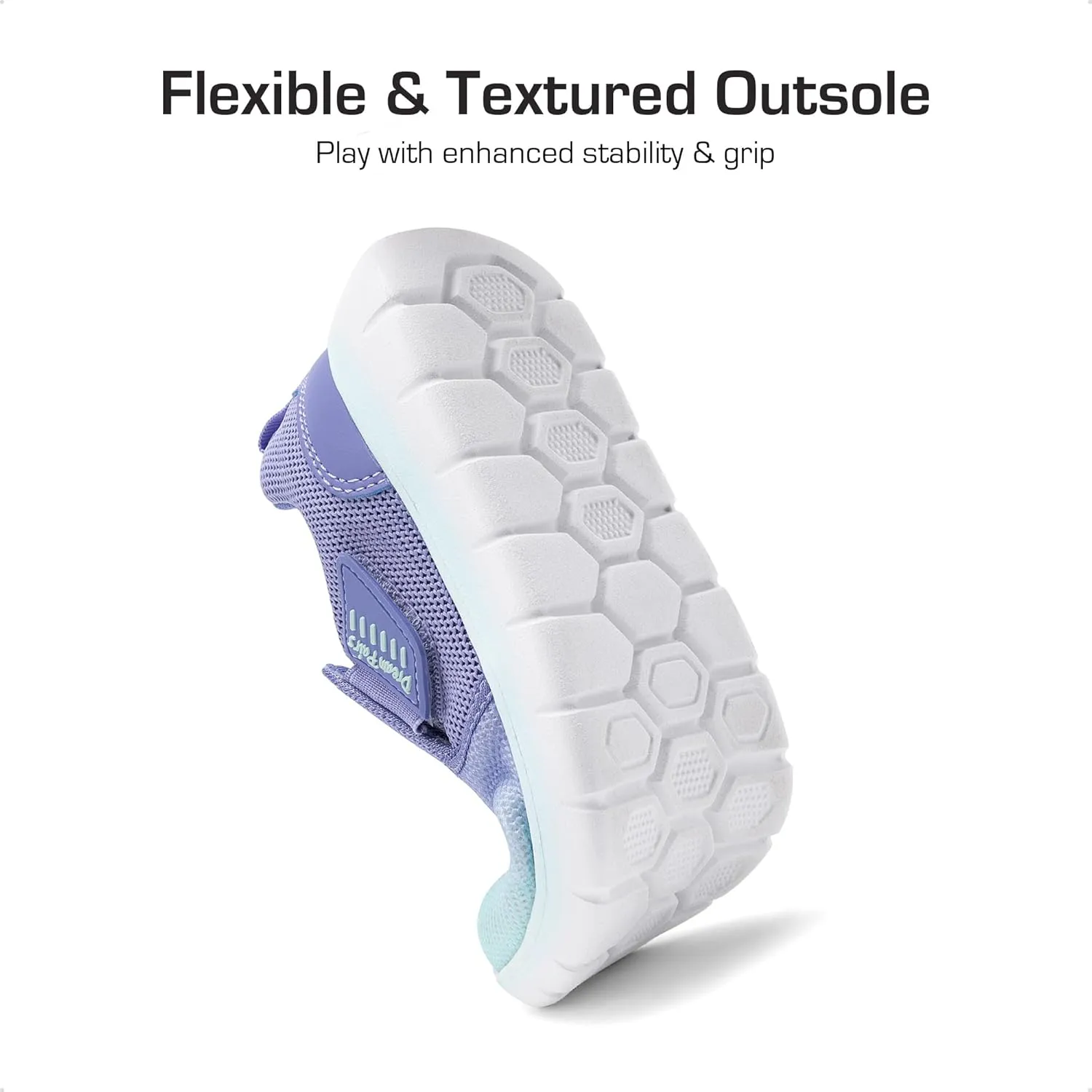 DREAM PAIRS Boys Girls Shoes Kids Slip on Tennis EZ-Ons MightyMovers Running Athletic Barefoot Zero Drop Sports Sneakers