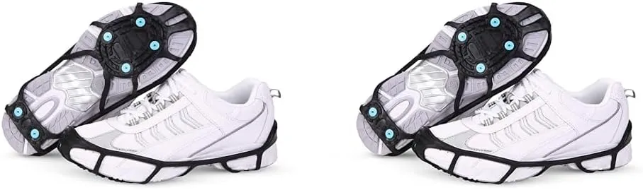 Due North Everyday G3 Ice Cleat for Walking and Running on Snow and Ice (1 Pair) Bundle