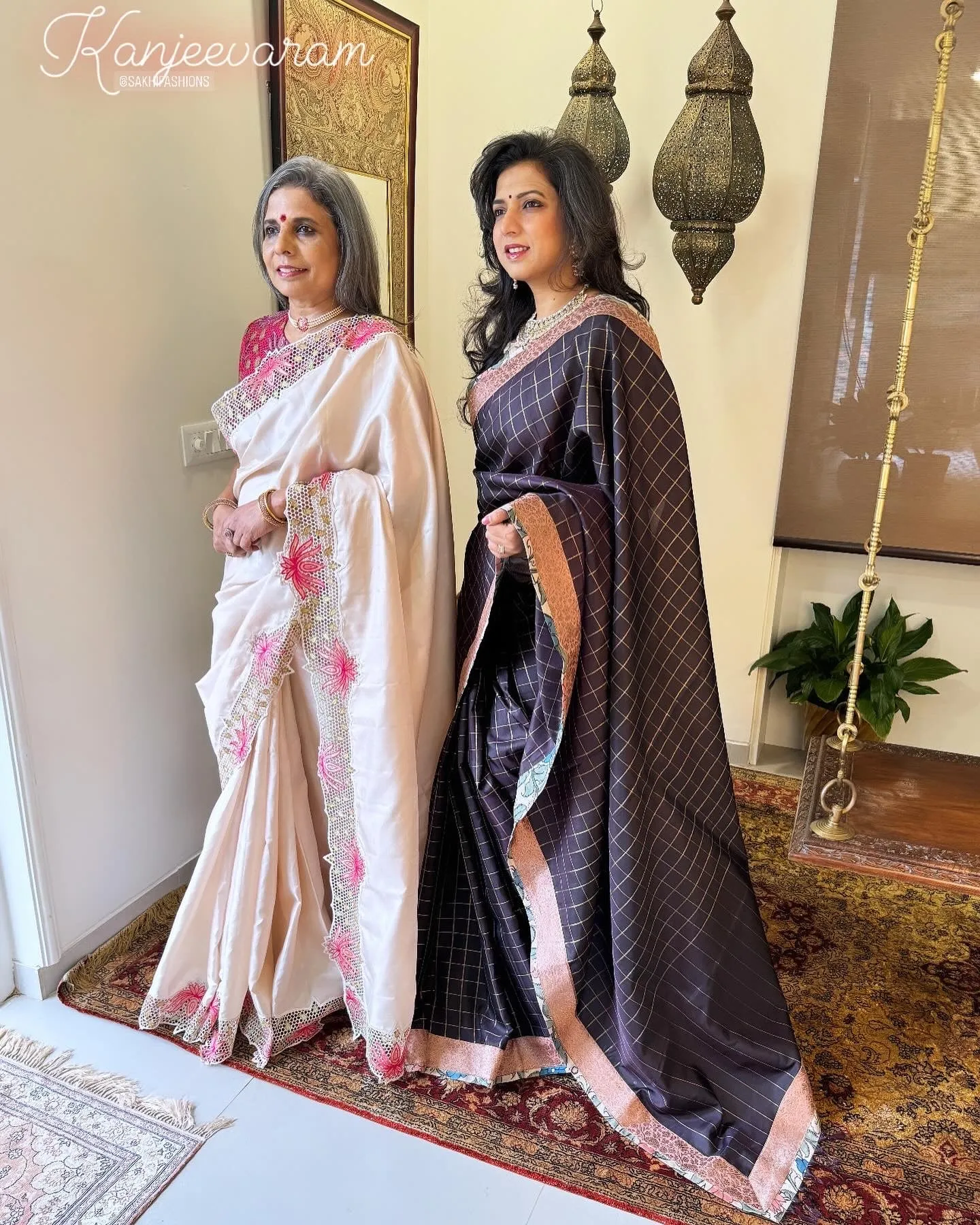 EE-W11605 Brown Kanchi Saree