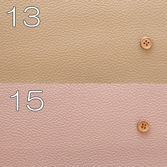 Embossed Leather Fabric - Plain