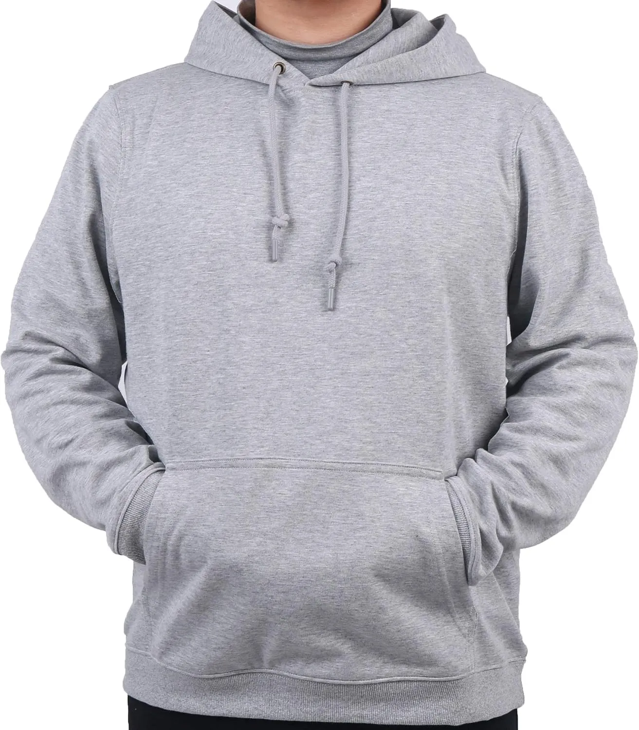 EMF shielding pullover hoodie, Double layer of silver fabric for double radiation protection