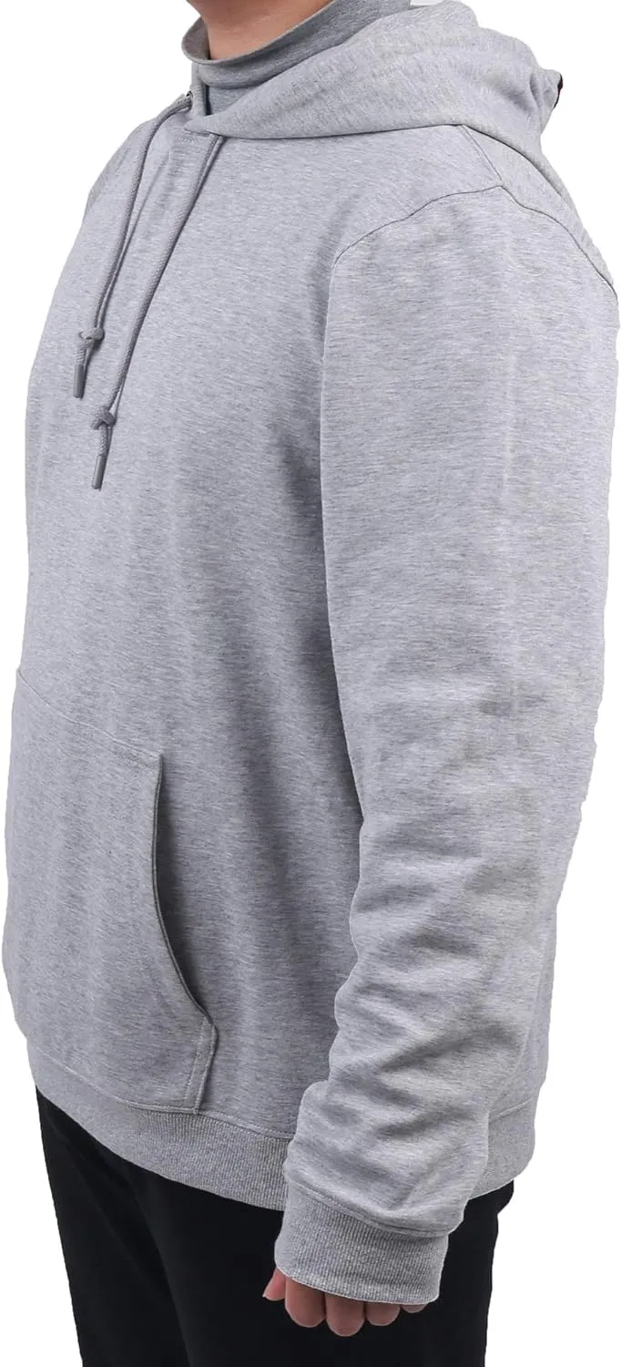 EMF shielding pullover hoodie, Double layer of silver fabric for double radiation protection
