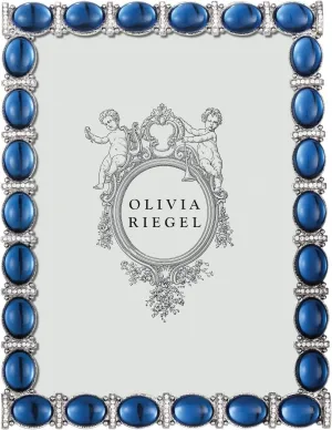 ESSEX Austrian Crystal & Sapphire 4x6 frame by Olivia Riegel - 5x7