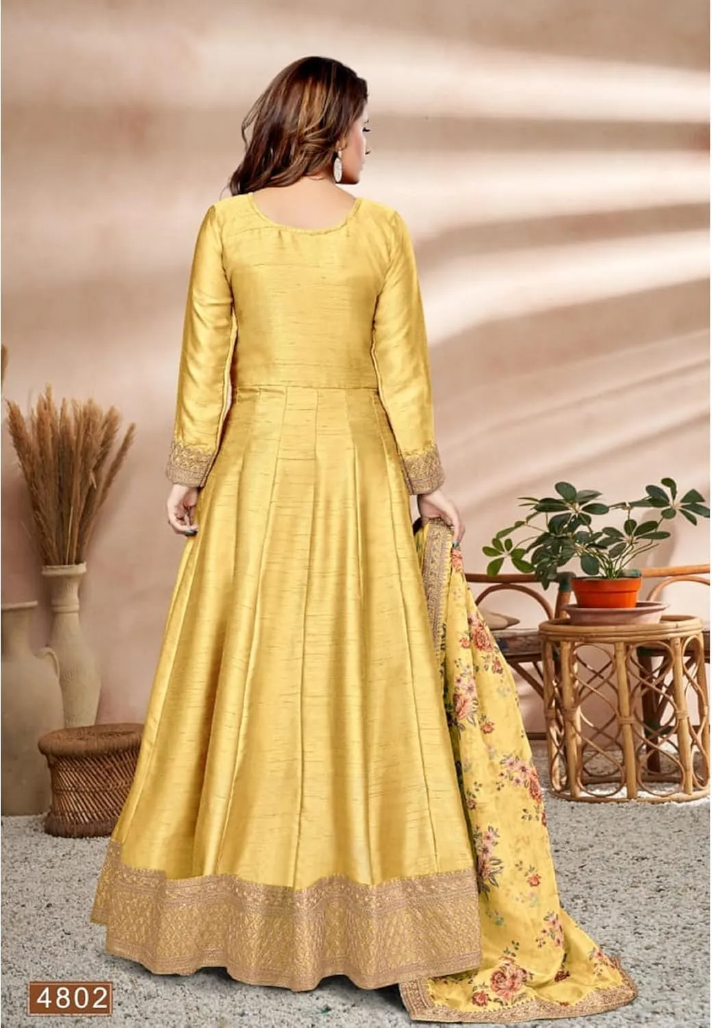 Ethnic Party Wear Pakistani Salwar Kameez Dresses Indian Sewn Anarkali Gown Suits