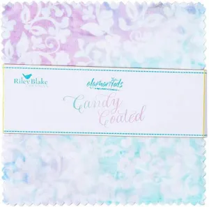 Expressions Batiks Candy Coated Elementals 42 5-inch Squares Charm Pack Riley Blake 5-21602-42