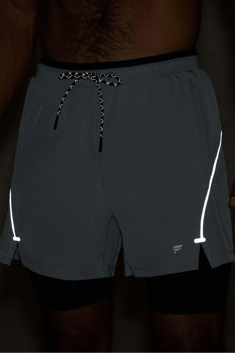 Fabletics Men's The Kadence Short (Lined), Performance Running, Jogging, Training, Ultra Lightweight