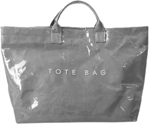 Fashion waterproof letter tote bag Stellaya women's PVC kraft paper handbag and shoulder ，Fashion Retro Bag
