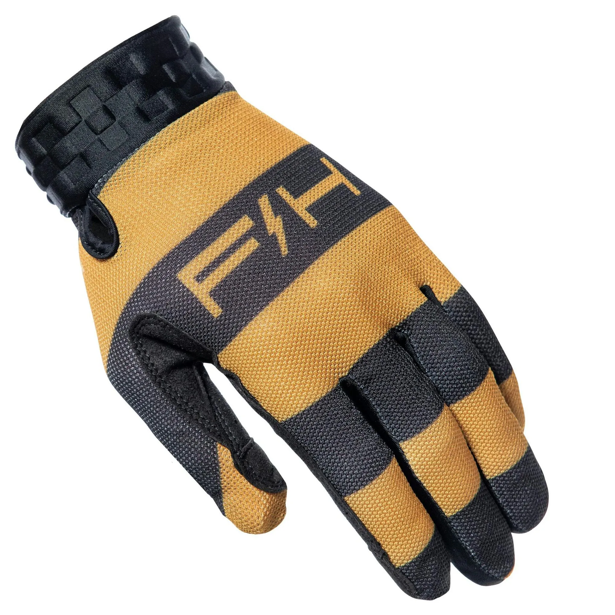 Fasthouse Vapor Ray Gloves - L - Vintage Gold