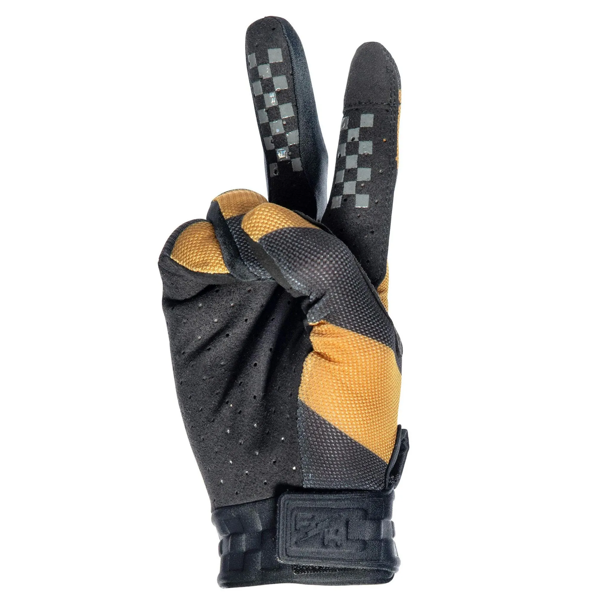 Fasthouse Vapor Ray Gloves - L - Vintage Gold