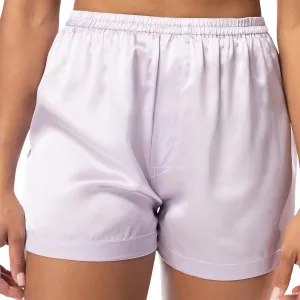 Fishers Finery Women's 100% Mulberry Silk Boxer; Sleepwear; Lounge Shorts