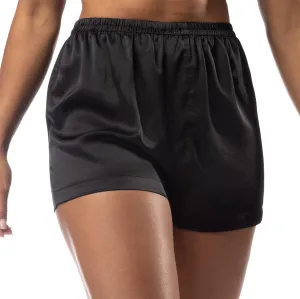 Fishers Finery Women's 100% Mulberry Silk Boxer; Sleepwear; Lounge Shorts