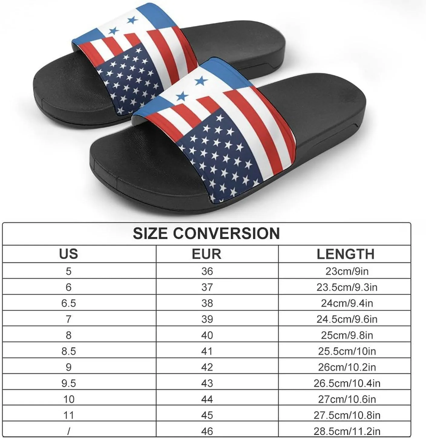 Flag of U.S. Honduras Flag House Sandals Non-Slip Bathroom Slippers Beach Summer Shoes for Men Women