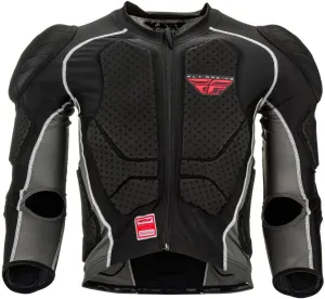 Fly Racing Barricade Long Sleeve Protective Suit (Black, Youth)