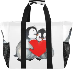 Foldable Grocery Reusable Tote Grocery Bag, Travel Canvas Shoulder Bags, Large Casual Laundry Pool Beach Bag