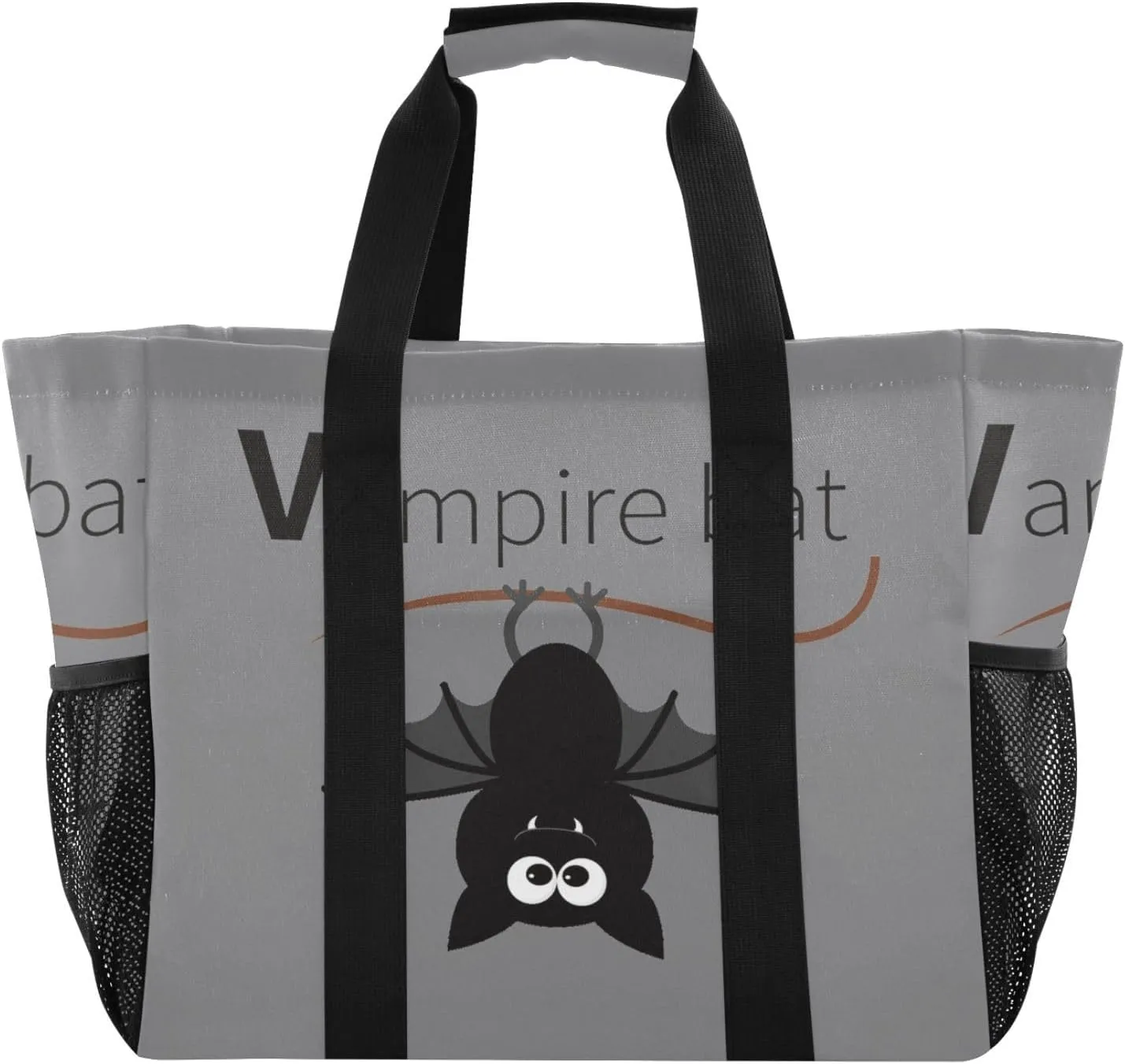 Foldable Grocery Reusable Tote Grocery Bag, Travel Canvas Shoulder Bags, Large Casual Laundry Pool Beach Bag