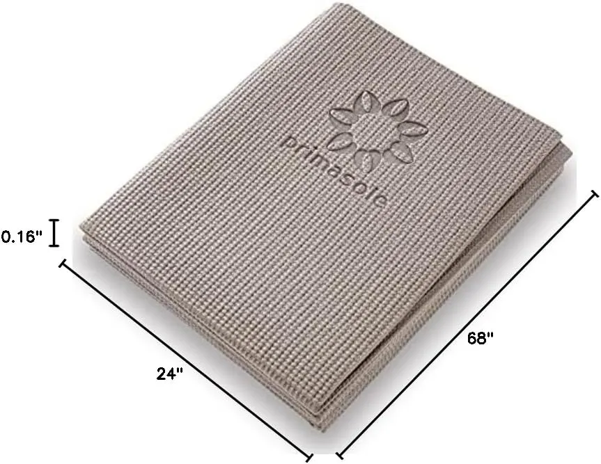 Folding Yoga Travel Pilates Mat Foldable Easy to Carry to Class Beach Park Tear-resistant Travel Picnics 4mm Thick 9 Colors
