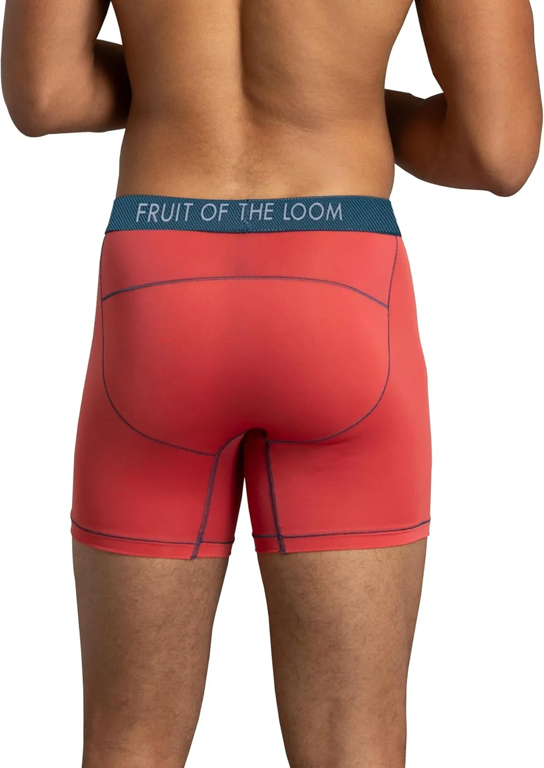 Fruit of the Loom Men's Getaway Boxer Briefs, Lightweight Breathable Fabric, Quick Dry & Odor Control