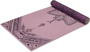 Gaiam Yoga Mat - Premium 6mm Print Reversible Extra Thick Non Slip Exercise & Fitness Mat for All Types of Yoga, Pilates & Floor Workouts (68" x 24" x 6mm Thick)