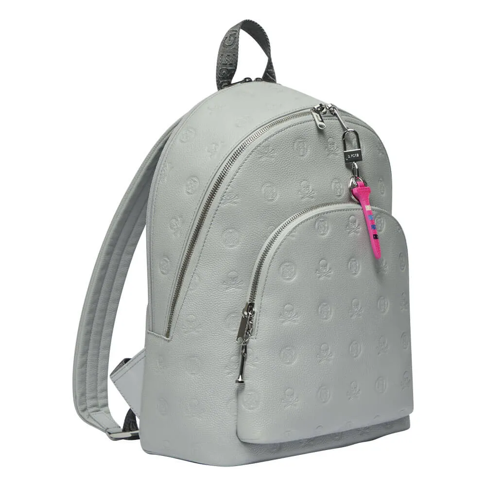 Gfore Limited Edition Embossed Skull & Tees Leather Backpack - 25