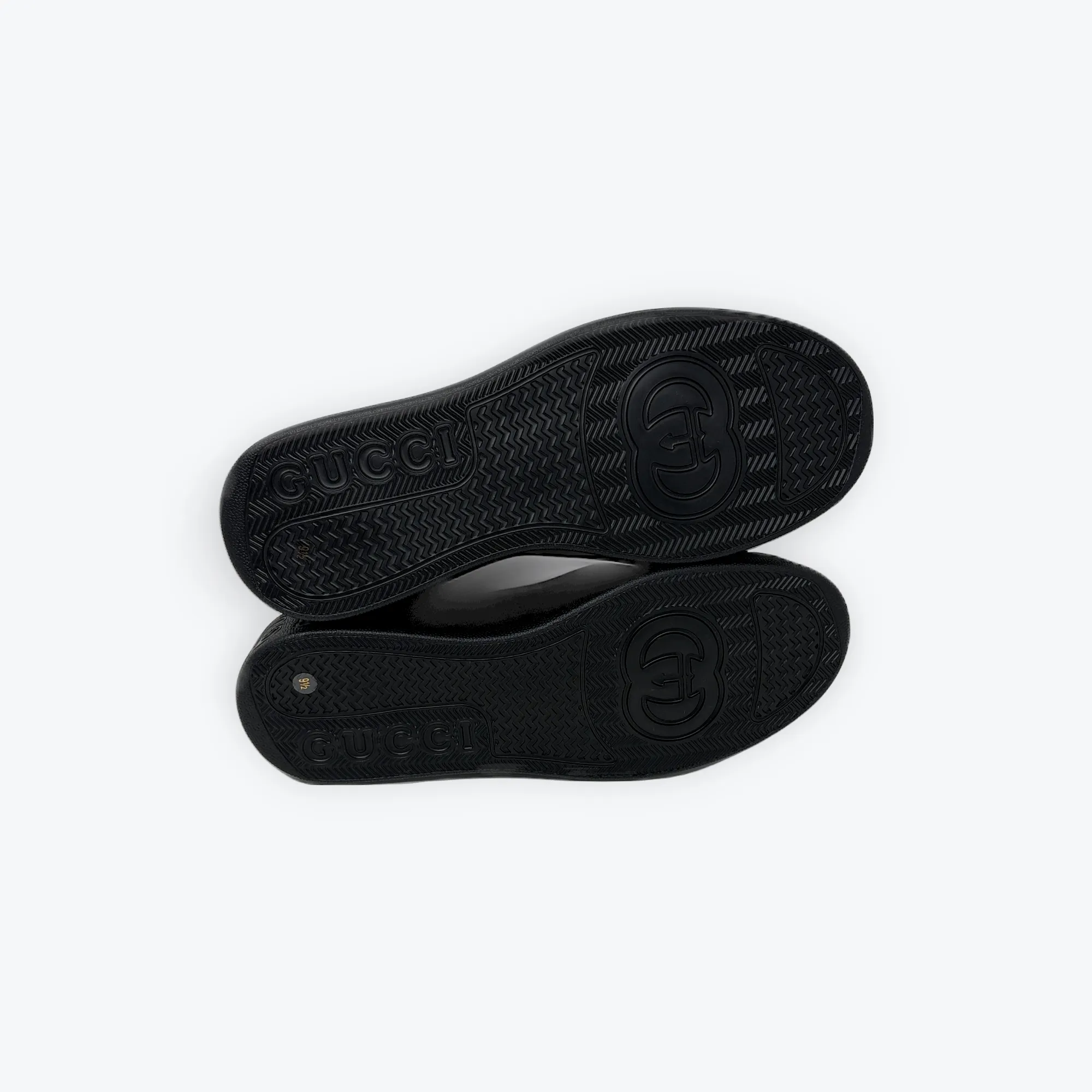GG Embossed Leather Trainers