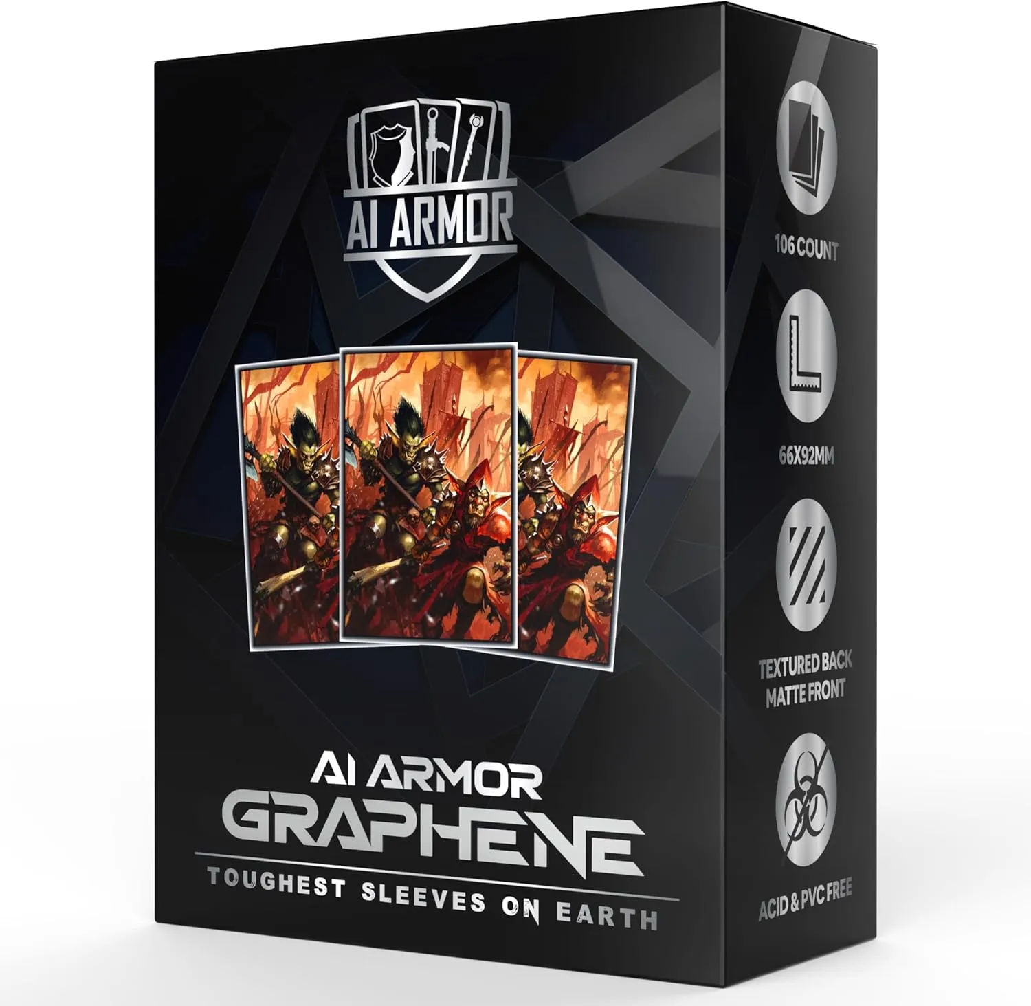 (Goblin Army) - 105ct Matte TCG/MTG Card Art Sleeves by Ai Armor (Graphene)