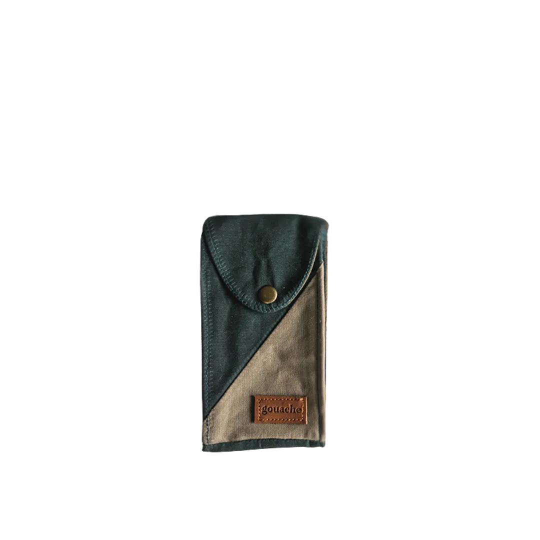 Gouache Mikko Waxed Canvas Pouch