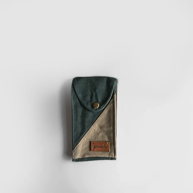 Gouache Mikko Waxed Canvas Pouch