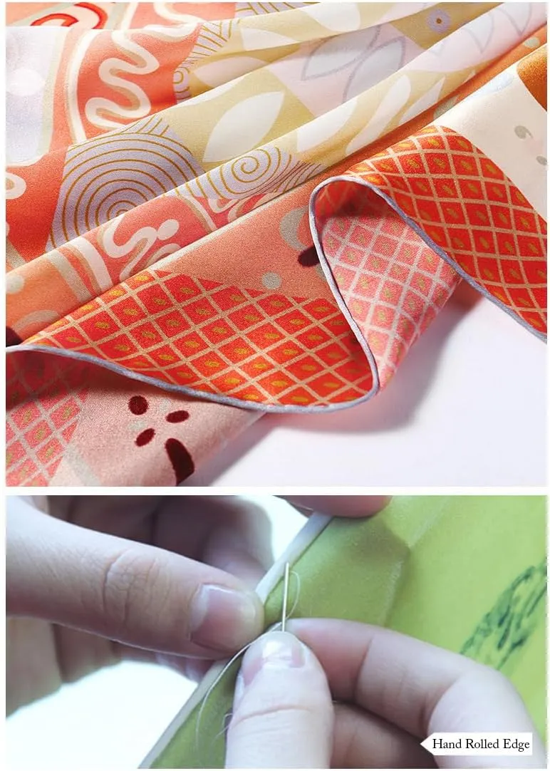 Grace Scarves 100% Silk Scarves, Extra-Large and XX-Large