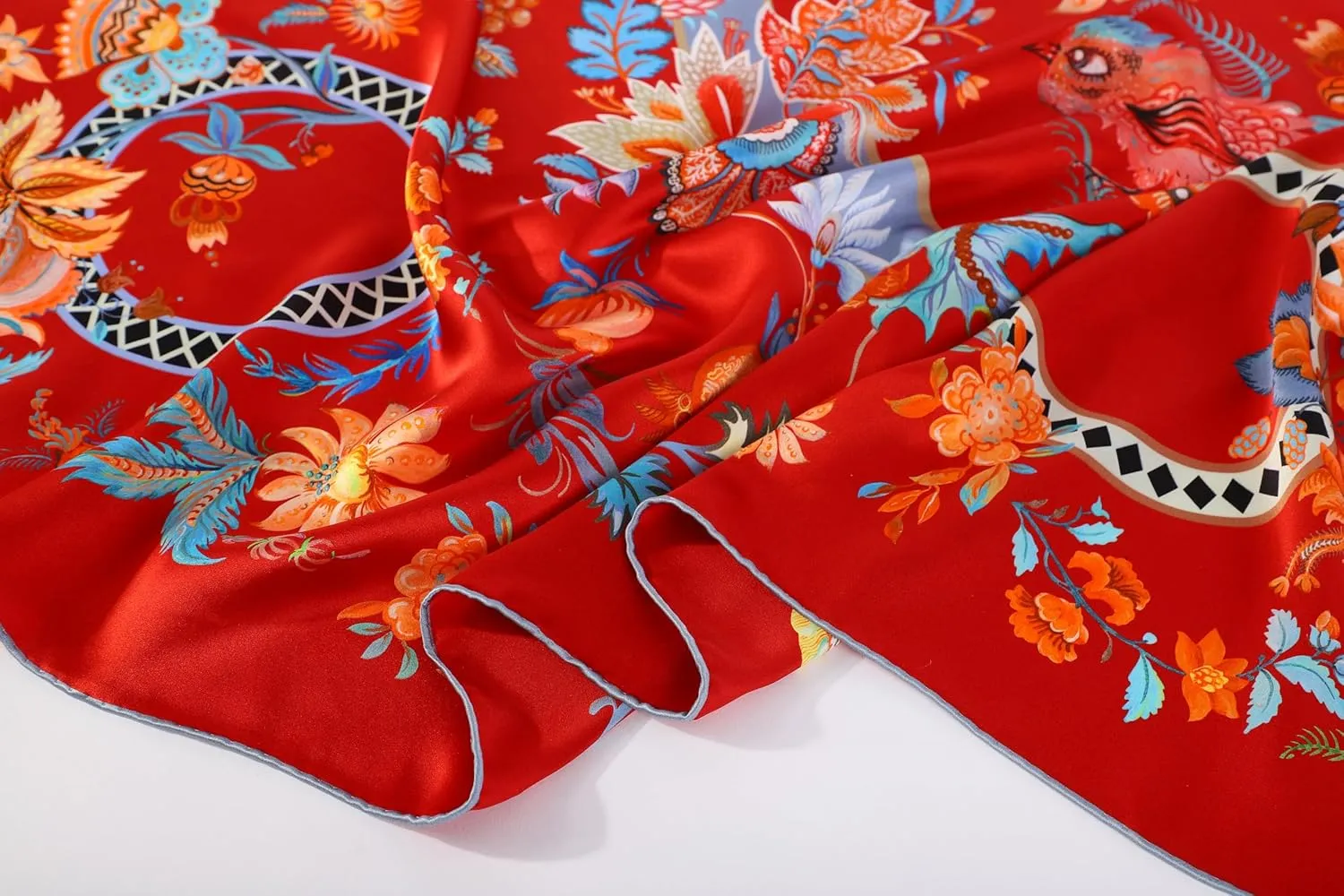 Grace Scarves 100% Silk Scarves, Extra-Large and XX-Large