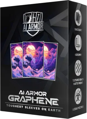 (Great Purple Wave) - 105ct Textured Matte TCG/MTG Art Sleeves by Ai Armor (Graphene)