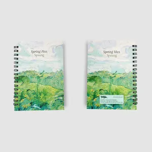 Green wheat field Sketchbook