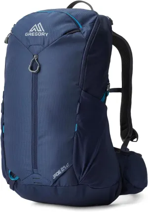 Gregory Jade 24L Women's Day Hiking Backpack, Ventilated Backpanel, Built-In Hydration Attachment for Bladder (Reservoir Not Included), One Size Fits All, Midnight Navy