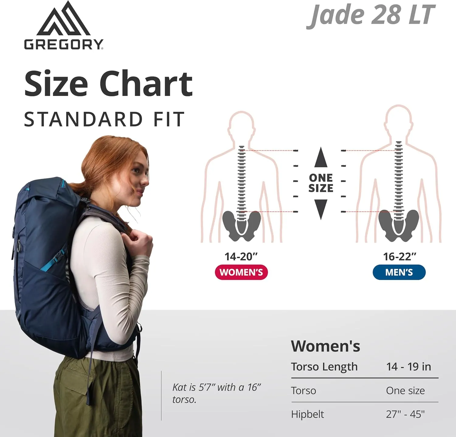 Gregory Jade 28L Lt Women'S Day Hiking Backpack, One Size Fits All, Ruby Red