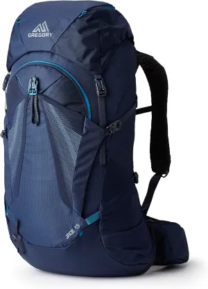 Gregory Jade 43L Women's Day Hiking Backpack, Ventilated Backpanel, Built-In Hydration Attachment for Bladder (Reservoir Not Included), Extra Small/Small, Midnight Navy
