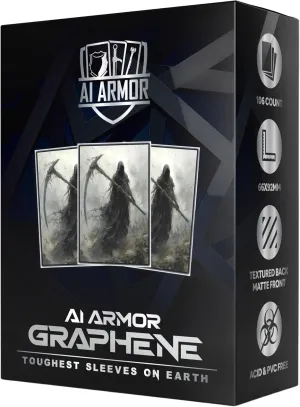(Grim Reaper) - 105ct Textured Matte TCG/MTG Art Sleeves by Ai Armor (Graphene)