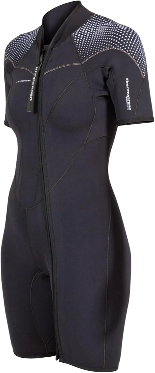 Henderson Women's 3mm Thermoprene Pro Front Zip Shorty Wetsuit