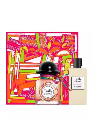 Hermes Twilly D'hermes for Women 2 Piece Set, (2.8 Ounce Eau De Parfum Spray   2.7 Ounce Moisturizing Body Lotion)