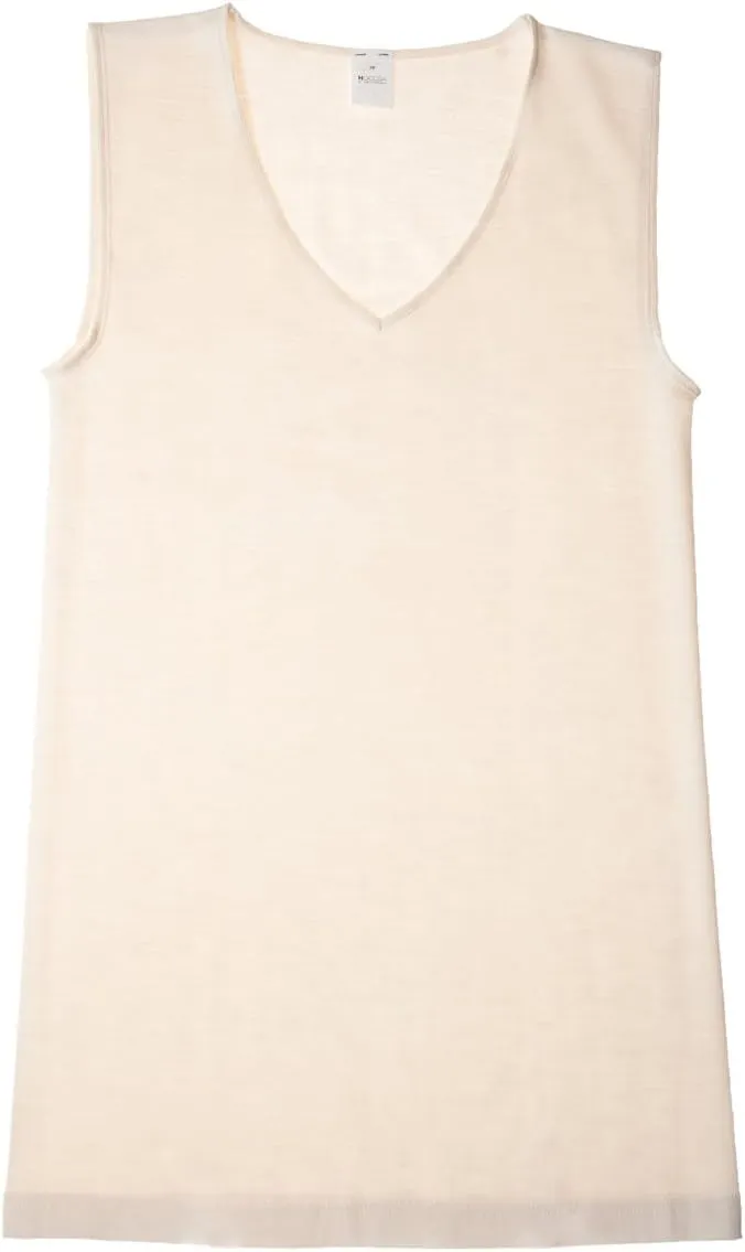 Hocosa Organic Wool-Silk Sleeveless Undershirt for Women