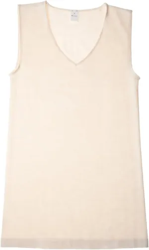 Hocosa Organic Wool-Silk Sleeveless Undershirt for Women