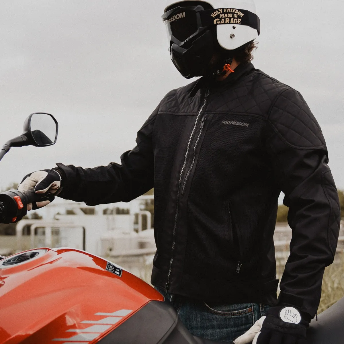 Holyfreedom Rete Mesh Jacket - Black