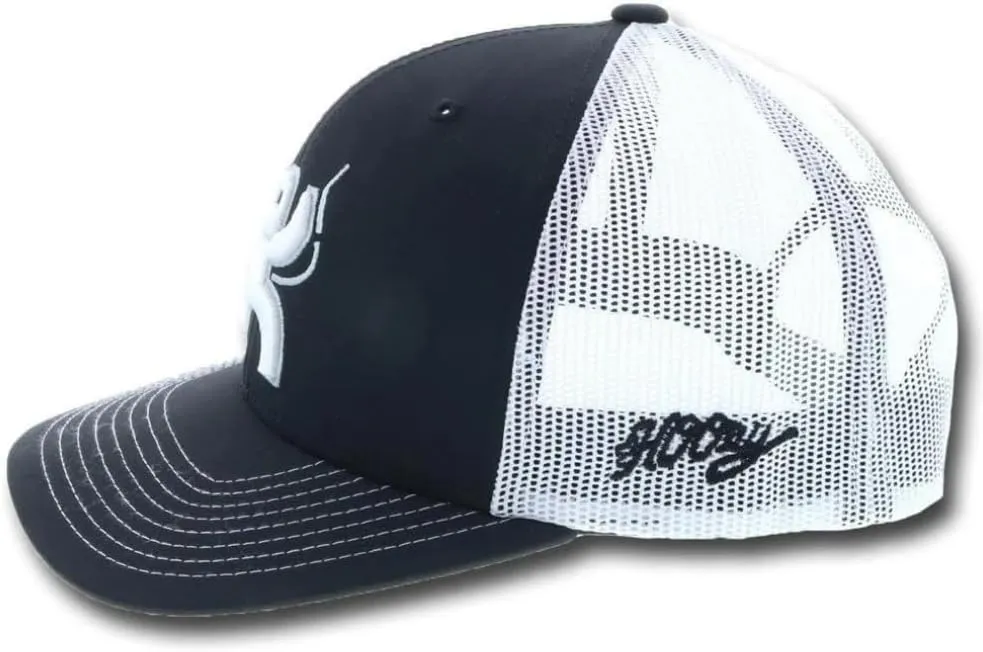 HOOEY Arc Adjustable Snapback Mesh Back Trucker Hat