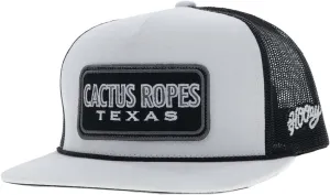HOOEY Cactus Ropes Adjustable Snapback Trucker Mesh Back Hat