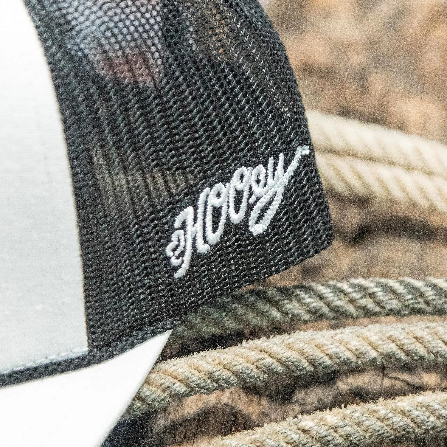HOOEY Cactus Ropes Adjustable Snapback Trucker Mesh Back Hat