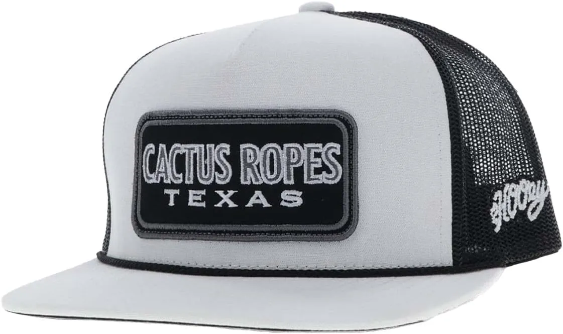 HOOEY Cactus Ropes Adjustable Snapback Trucker Mesh Back Hat