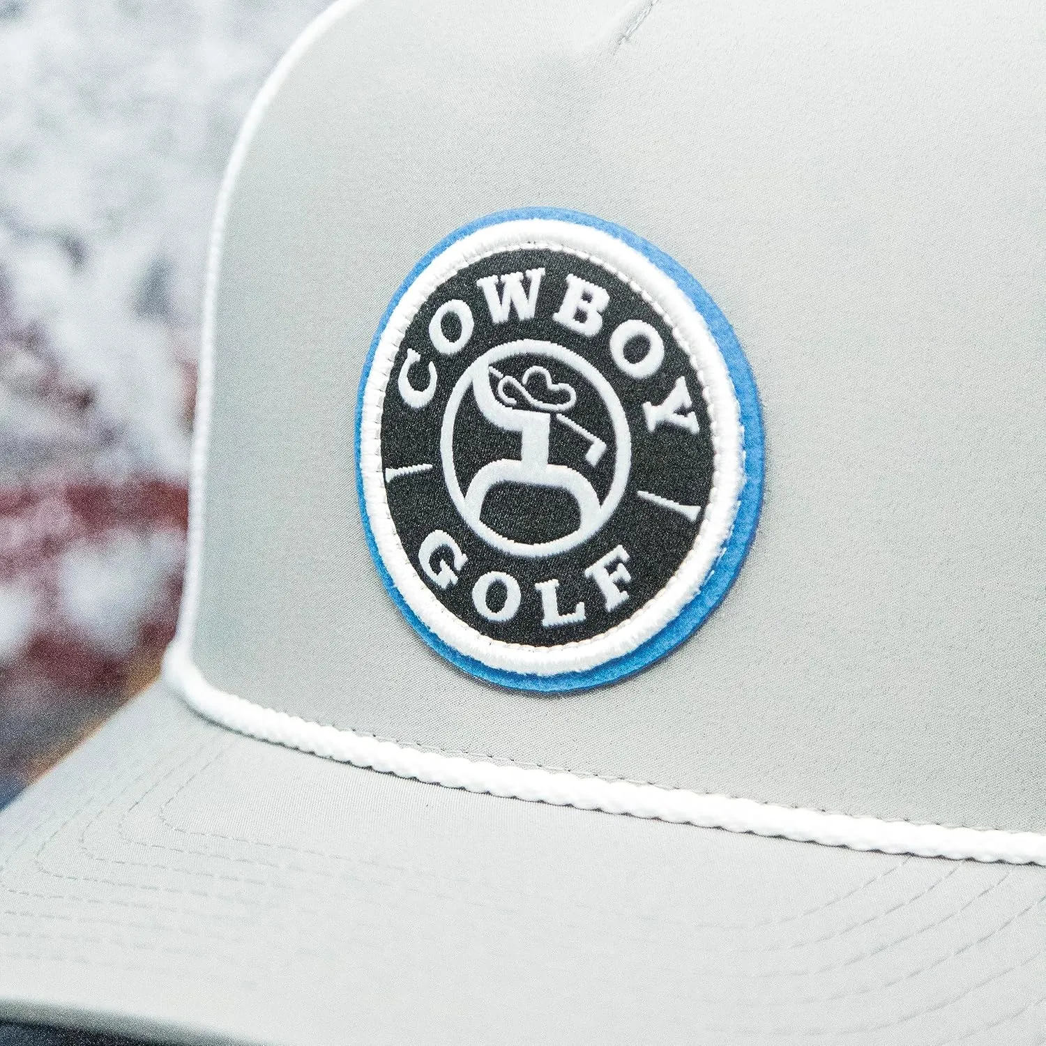 HOOEY Cowboy Golf Adjustable Snapback Trucker Mesh Back Hat