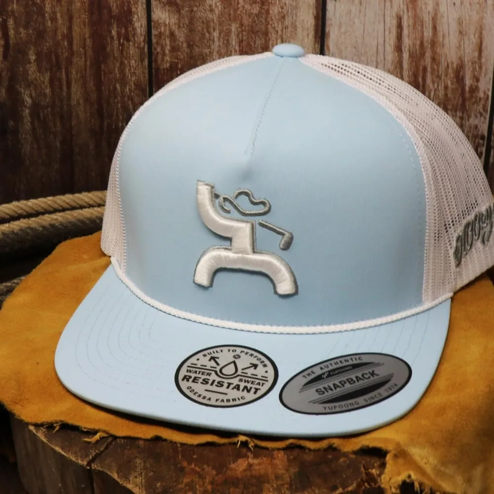 HOOEY Cowboy Golf Adjustable Snapback Trucker Mesh Back Hat